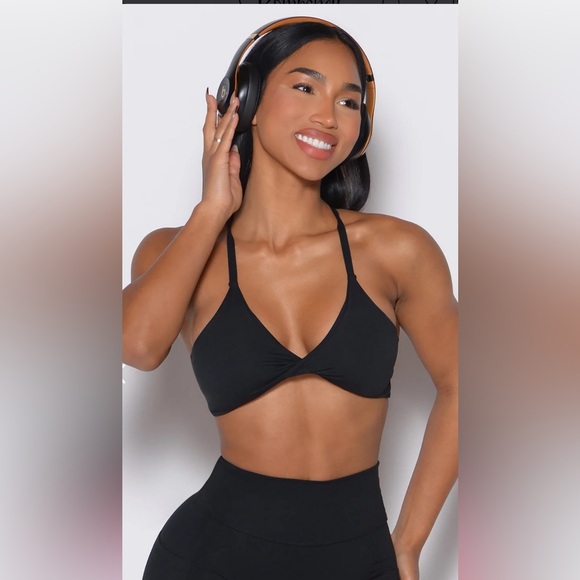 Bombshell Sportswear Tops - Black bombshell sportswear athletic top